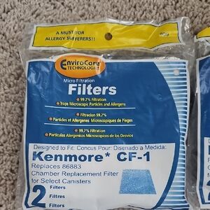 EnviroCare Technologies Kenmore CF-1 Filters